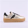 Tamaris Triple Platform Bold Trainer - Light Gold